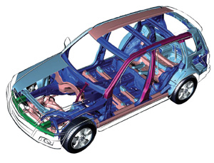 the eme theory states that every collision-damaged vehicle must be measured, and that most measured vehicles will need to be structurally realigned.