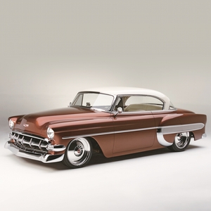 1954 Chevy “Cool-Air” Bel-Air, designed by Chip Foose for Wes Rydell, will be featured in the BASF booth.
