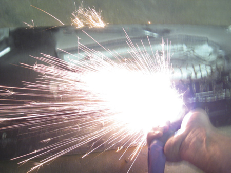plasma cutters can put on the kind of show that makes you want to sing the national anthem.  