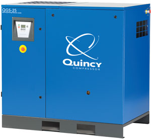 quincy qgs-25 rotary screw.