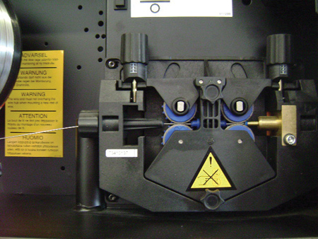 a double-drive roll system for an aluminum-specific mig welding system. this machine uses a conventional torch instead of a spool gun.