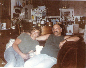 Me and Dad back in the day. Dad taught me how to finish what I started and to never quit.