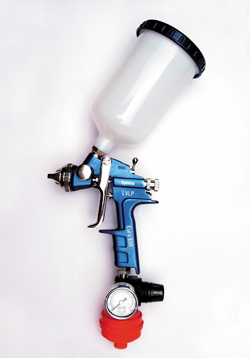 Motor Guard claims that its Euro 900 spray gun creates low operating air consumption with its air atomization technology.