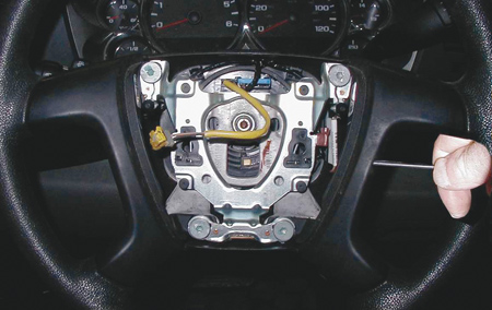 photo 1 – driver's side airbag