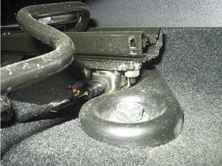 Photo 9 – occupant classification system sensor